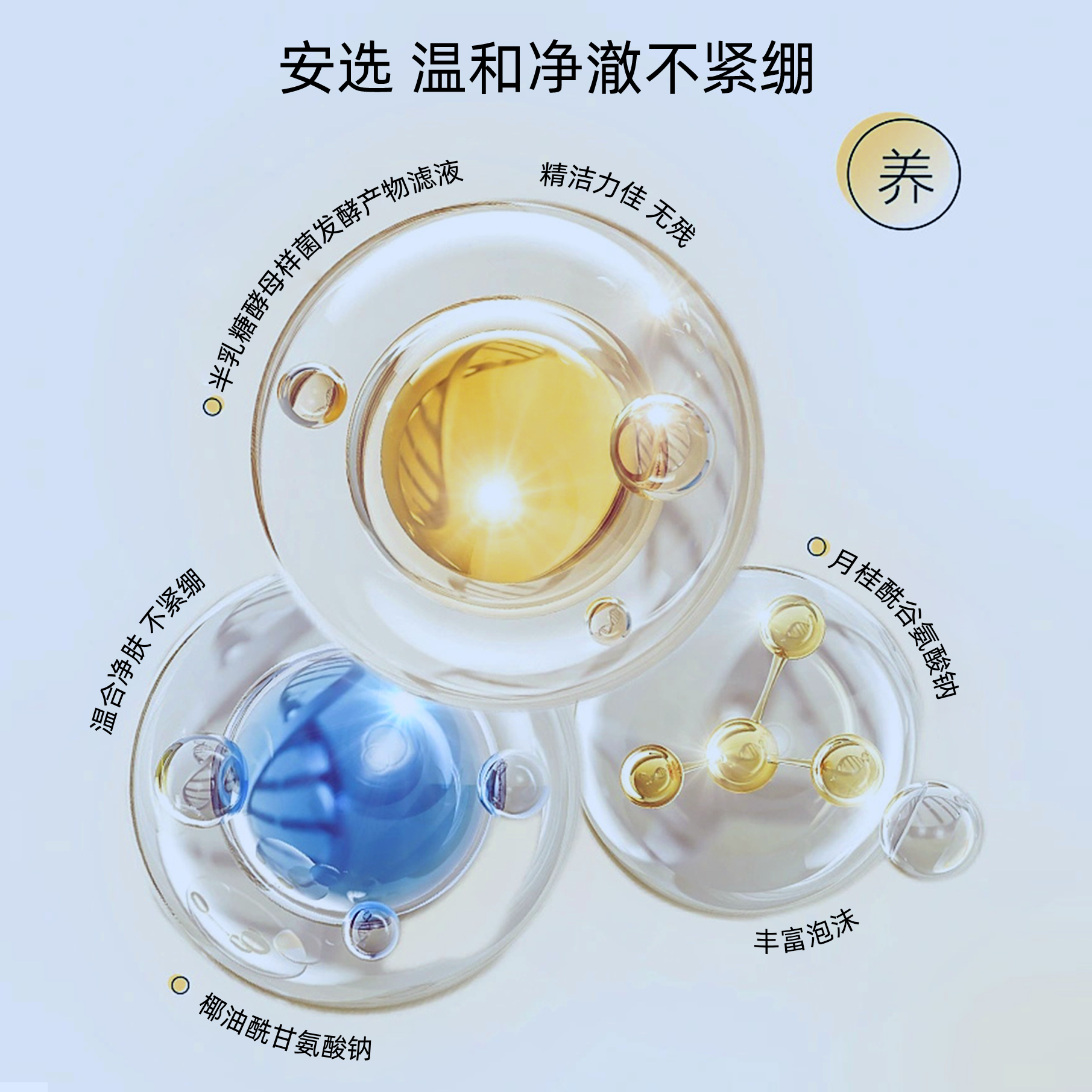 优之纯极光炫彩靓颜洁面乳